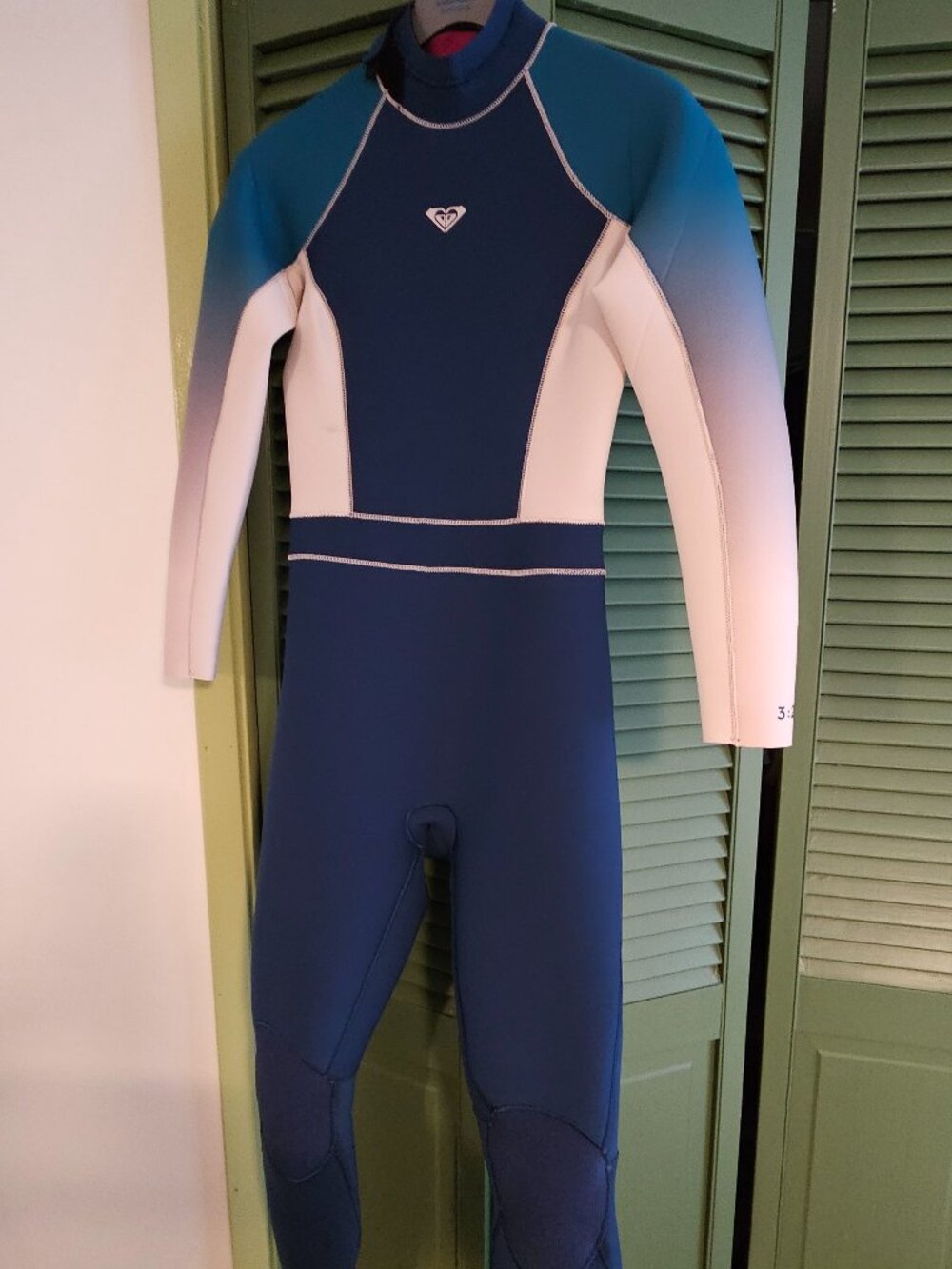 Roxy 3/2mm Rise Back Zip GBS Wetsuit (Women's) Size 10